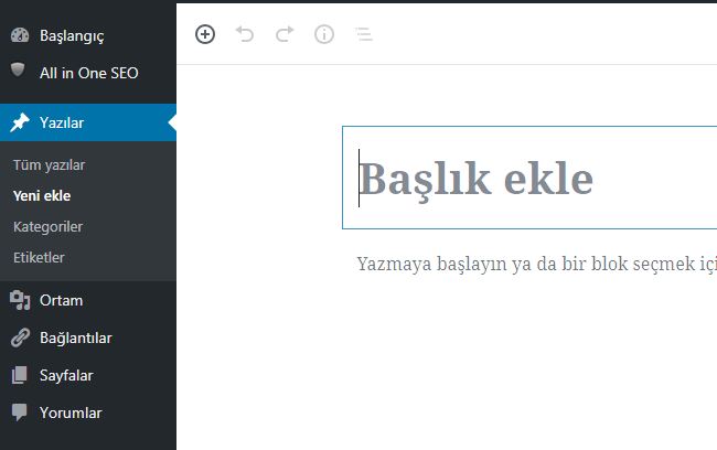 Sıfırdan Wordpress Blog Oluşturma Rehberi wp yeniyaziekleme - Sıfırdan Wordpress Blog Oluşturma Rehberi