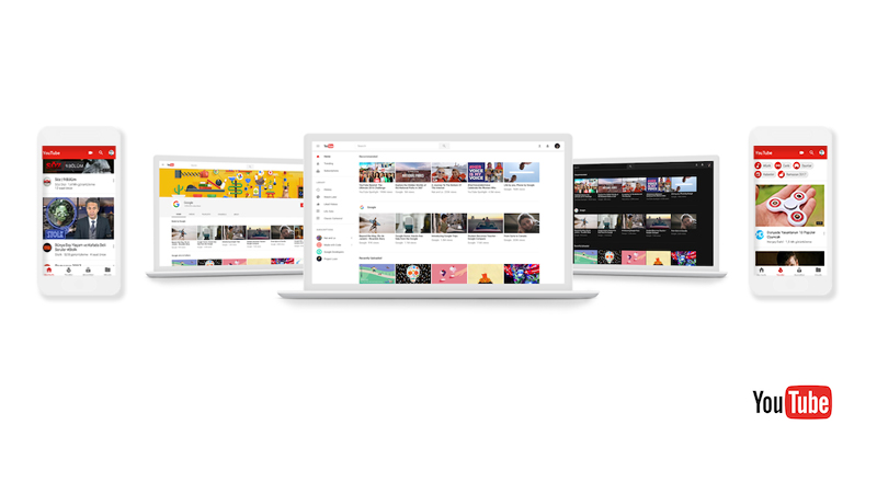 youtube yeni tasarim - Youtube Tasarımını Değiştirdi