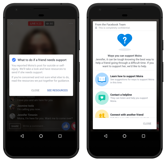 facebook intihar bildirme - Facebook İntihar Önleme Algoritması Geliştirdi