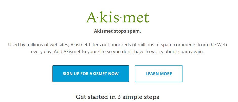 akismet üye ol - Akismet Nedir? Neden Kullanmalısınız?