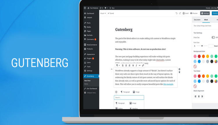 gutenberg cover 750x430 - Gutenberg Nasıl Kullanılır?