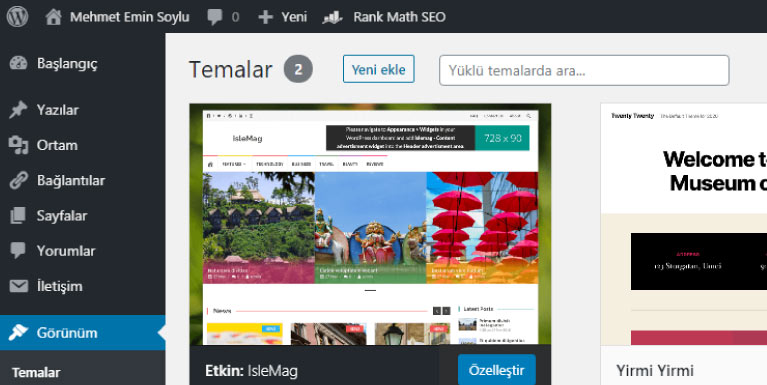 wordpress temalar - Wordpress Blog Oluşturma Rehberi 2022