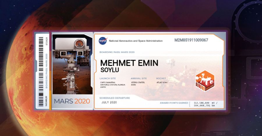 nasa isim gonderme - Yeni Trend: Mars'a İsim Göndermek