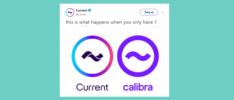 current ve calibra logo - Facebook'un Calibra Logosu Çalıntı Mı?