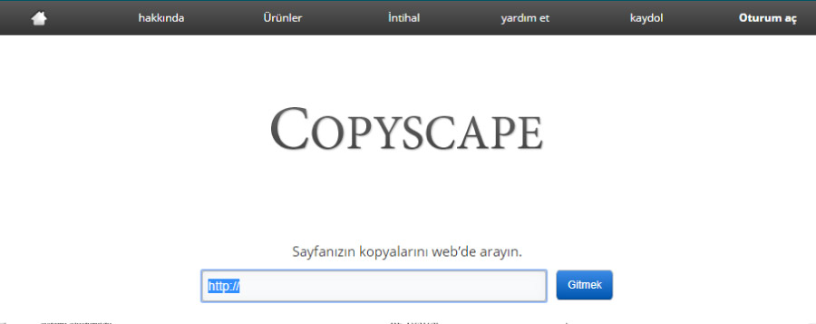copyscape intihal - En İyi İntihal Tespit Programları