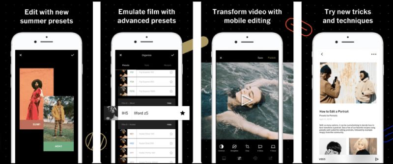 vsco - En İyi Fotoğraf Düzenleme Uygulamaları 2022