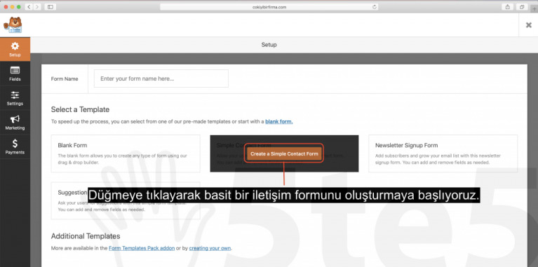 wp forms 01 - Wordpress Blog Oluşturma Rehberi 2022