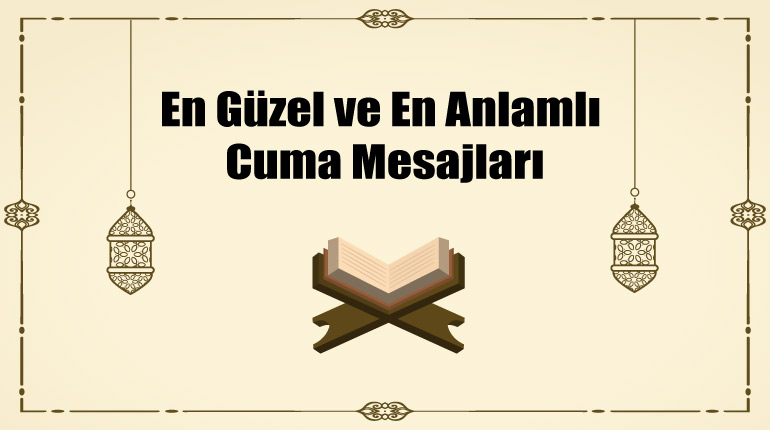 En güzel cuma mesajları