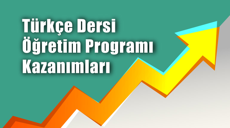 Türkçe dersi öğretim programı kazanımları.