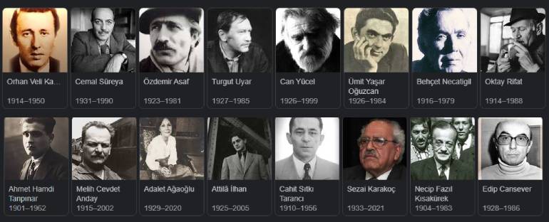 Cumhuriyet Dönemi Şiir ve Özellikleri (2023) cumhuriyet donemi sairleri - Cumhuriyet Dönemi Şiir ve Özellikleri (2023)