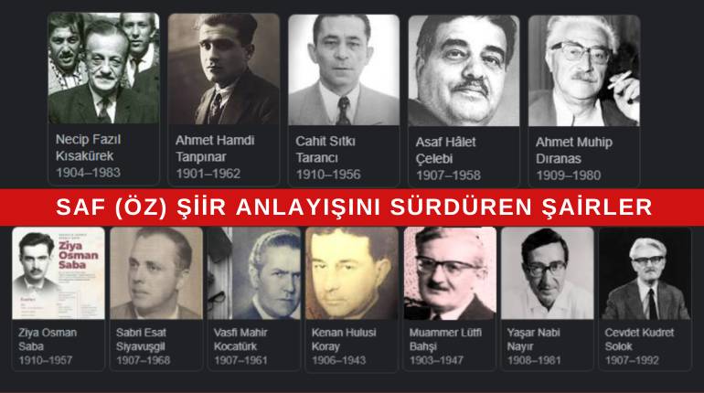 saf siir anlayisini surduren sairler - Saf Şiir (Öz Şiir) Anlayışını Sürdüren Şiir ve Özellikleri